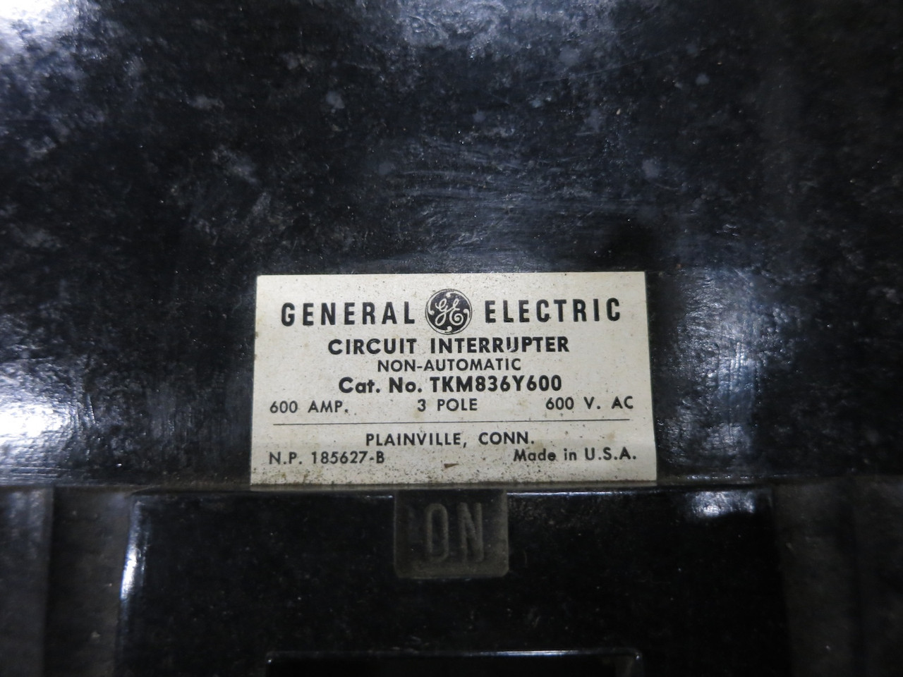 GE Size 5 Starter 400A Fusible Combination Box 400 Amp CR306G0 Sz5 Combo SS 3R (DW7282-1)