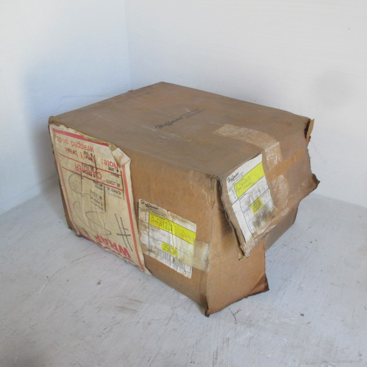 Image of NEW Hoffman AFK1212 12" x 12" 12 Gauge Steel Enclosure Floor Stand Kit A-FK1212