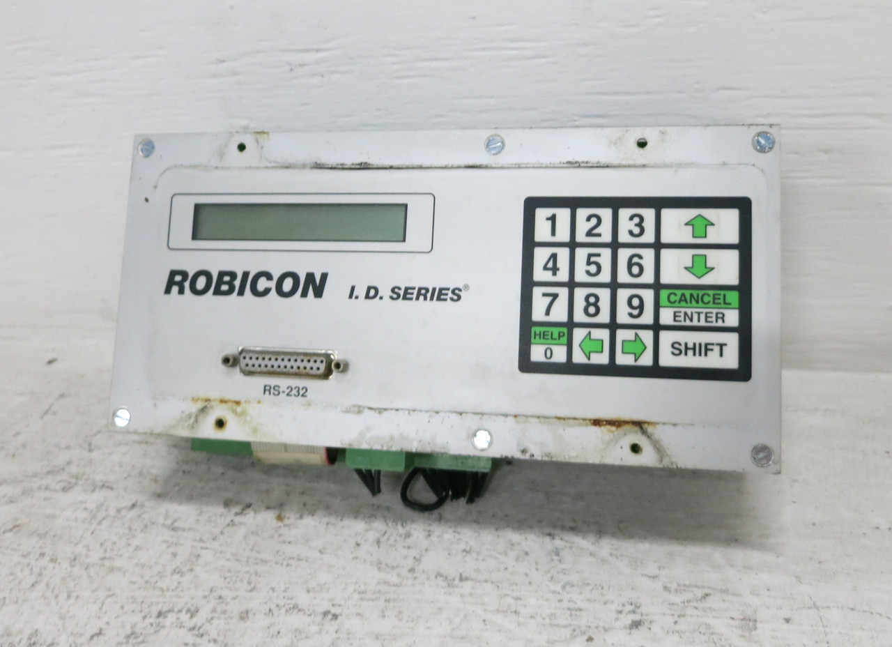 Robicon I.D. Series Display Keyboard Operator Panel Control 471258B 371338 Drive (DW7186-1)
