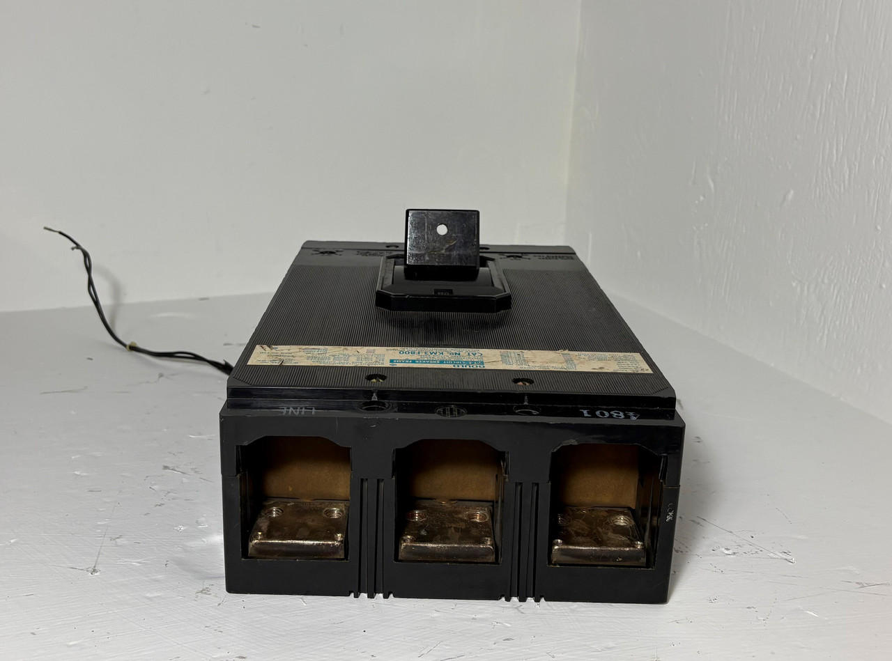 ITE Gould KM3F800 800A Circuit Breaker w/ 600 Amp Trip & Shunt KM3-F800 KM3F600 (EM5506-1)