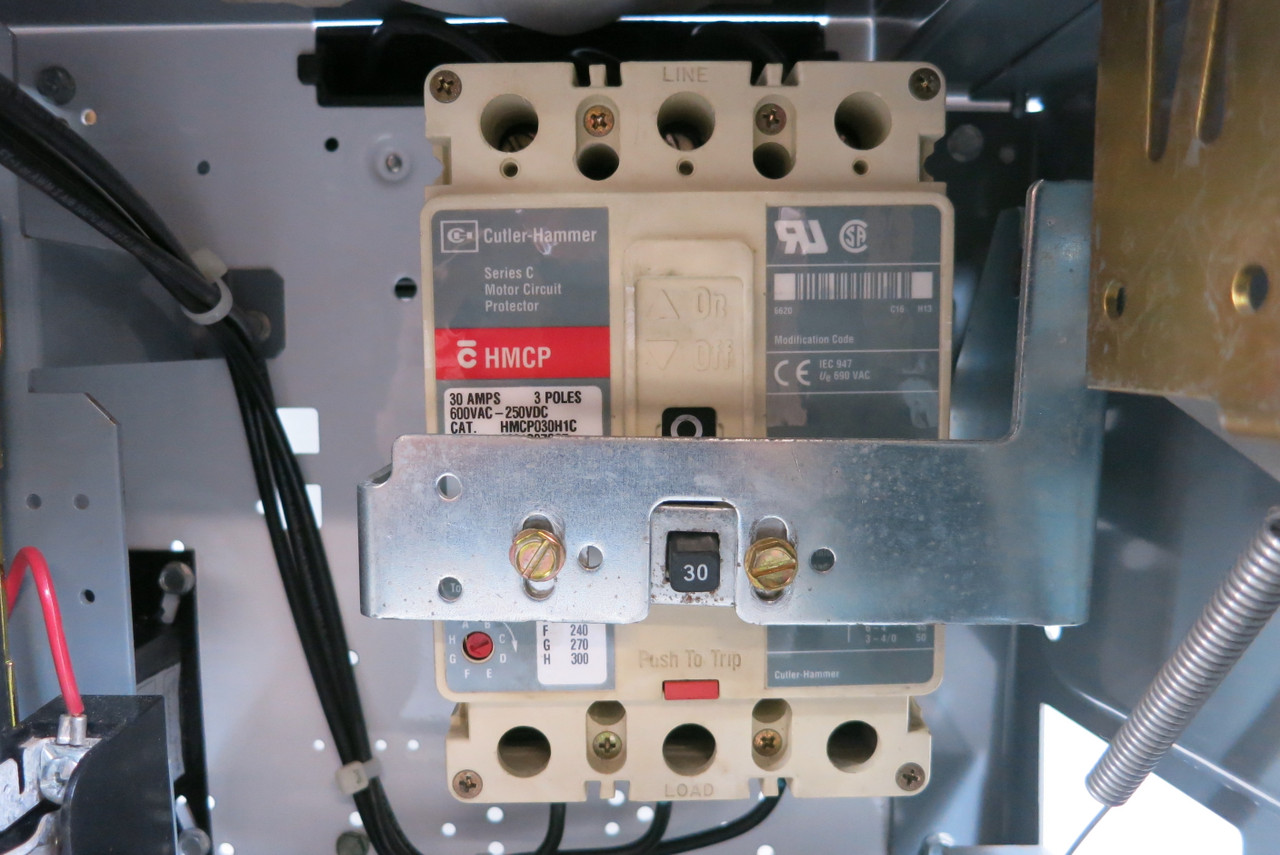 Allen Bradley 2100 Centerline Size 1 Starter 30 Amp Breaker 12" MCC Bucket 30A (BJ1026-1)