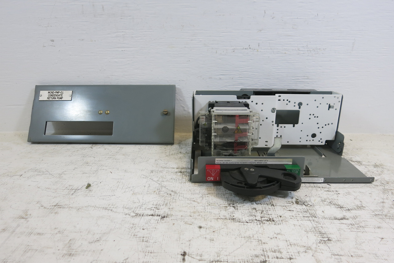 Allen Bradley 2100 Centerline 30A Fusible Feeder 6" MCC Bucket 30 Amp 6in AB (BJ1032-1)