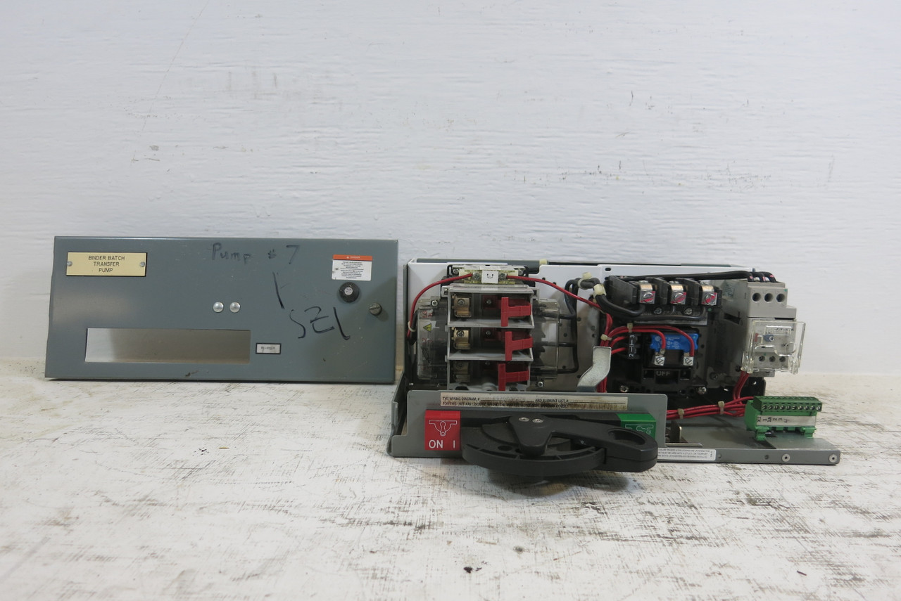 Image of Allen Bradley 2100 Centerline 30 Amp Fusible Size 1 Starter 6" MCC Bucket EEDB
