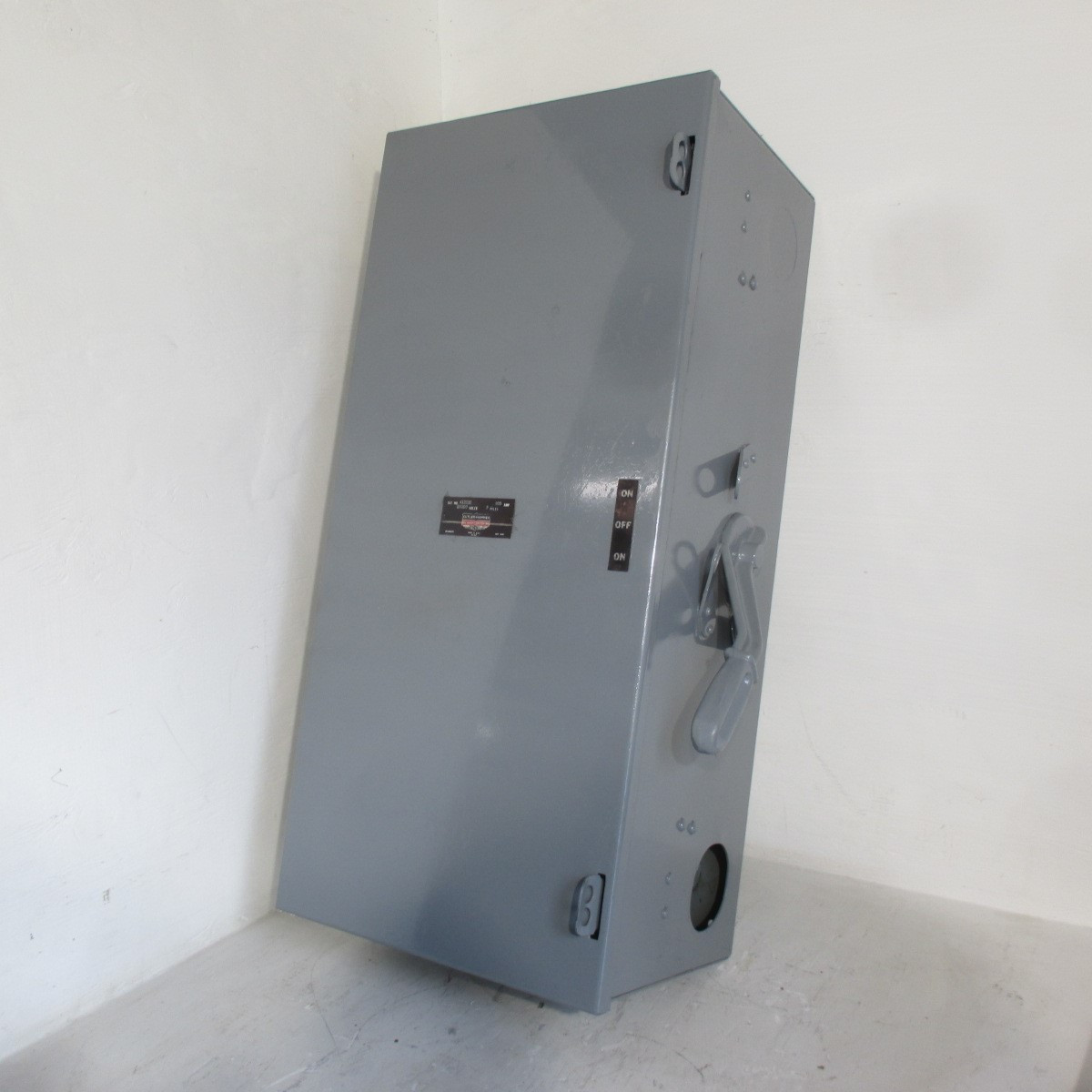 Image of Cutler Hammer 4121H5 400A 240V 2P Non-Fusible Double Throw Transfer Switch 1PH