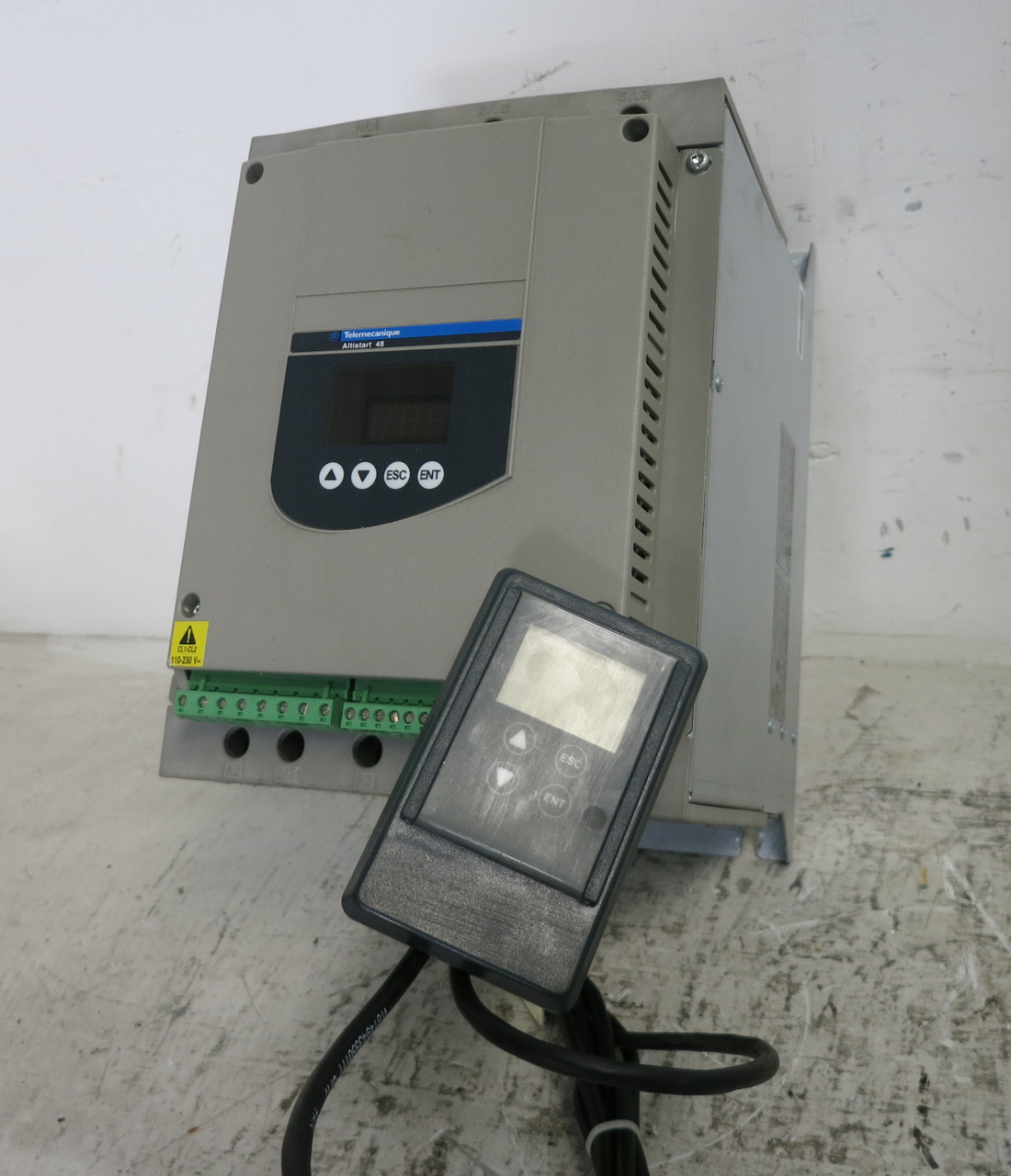 Image of Telemecanique ATS48C11YU 75/100 HP Motor Soft Start AltiStart 48 Drive 75HP 460V