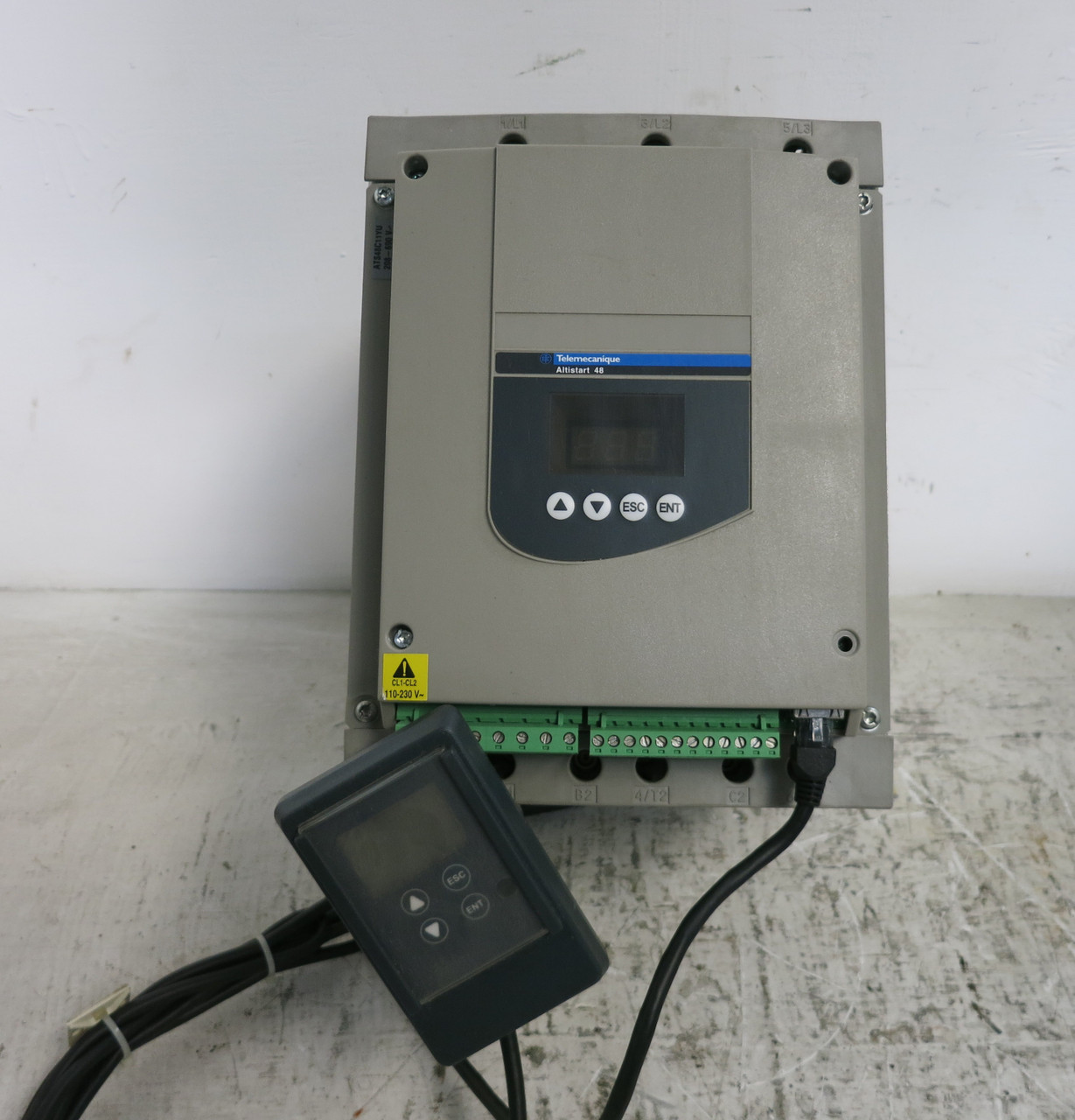 Telemecanique ATS48C11YU 75/100 HP Motor Soft Start AltiStart 48 Drive 75HP 460V (DW7296-1)