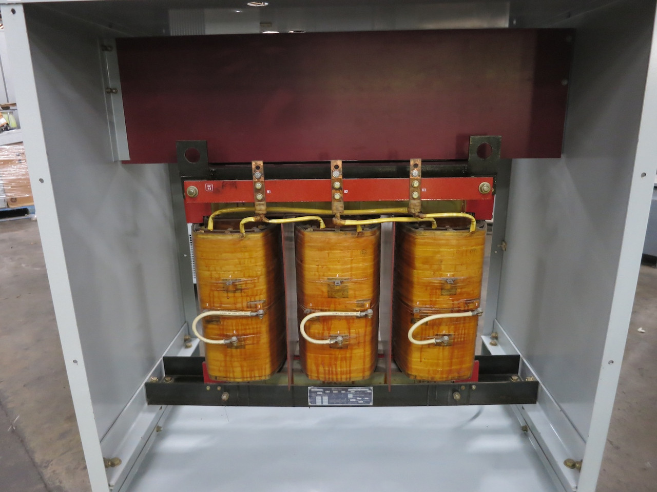 Basler 110 kVA 4160 Delta to 460Y V 3PH Dry Type Transformer 4160V - 460V (DW7308-1)