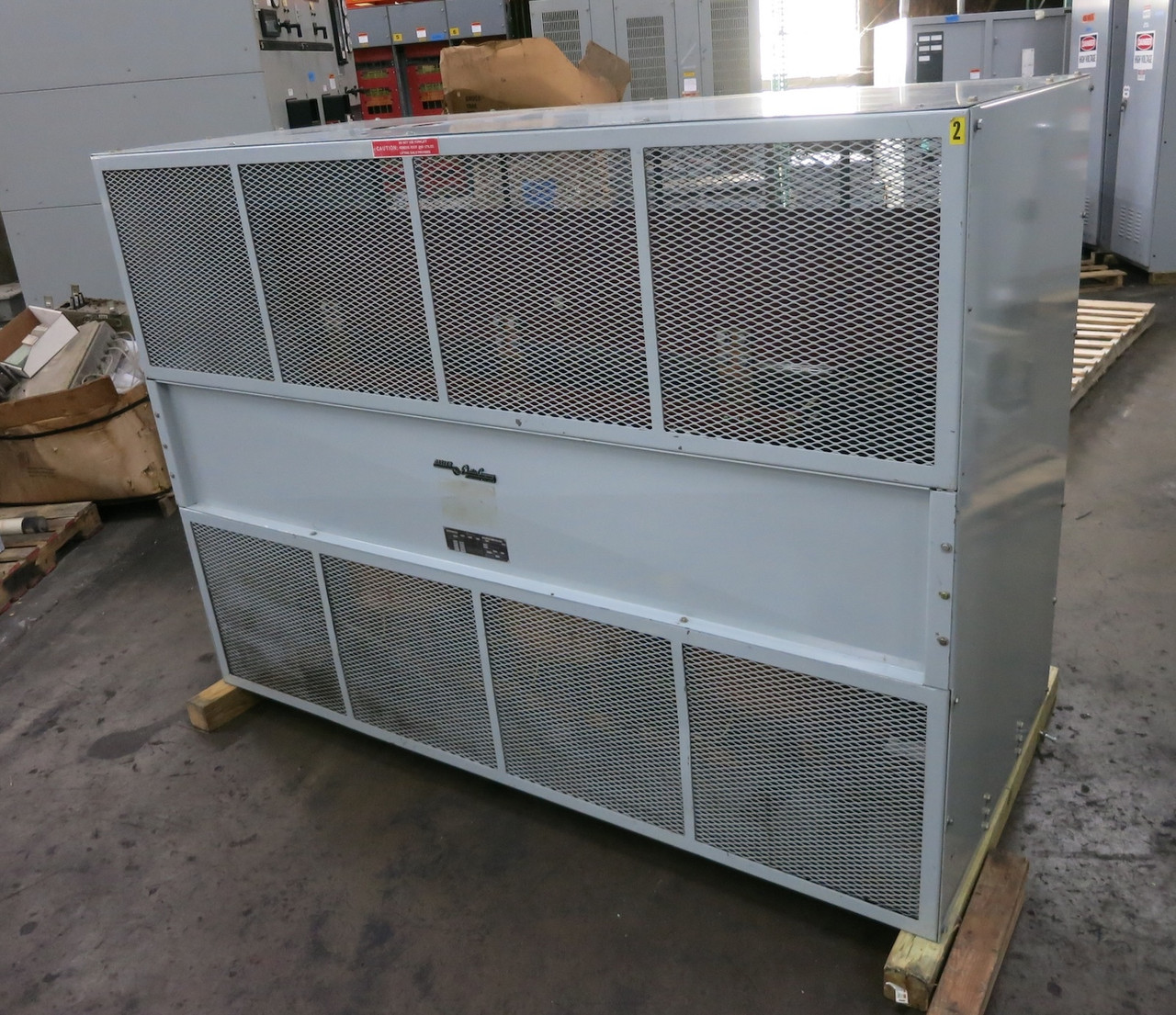 Basler 880 kVA 4160 Delta to 460Y V 3PH Dry Type Transformer 4160V - 460 V (DW7318-1)