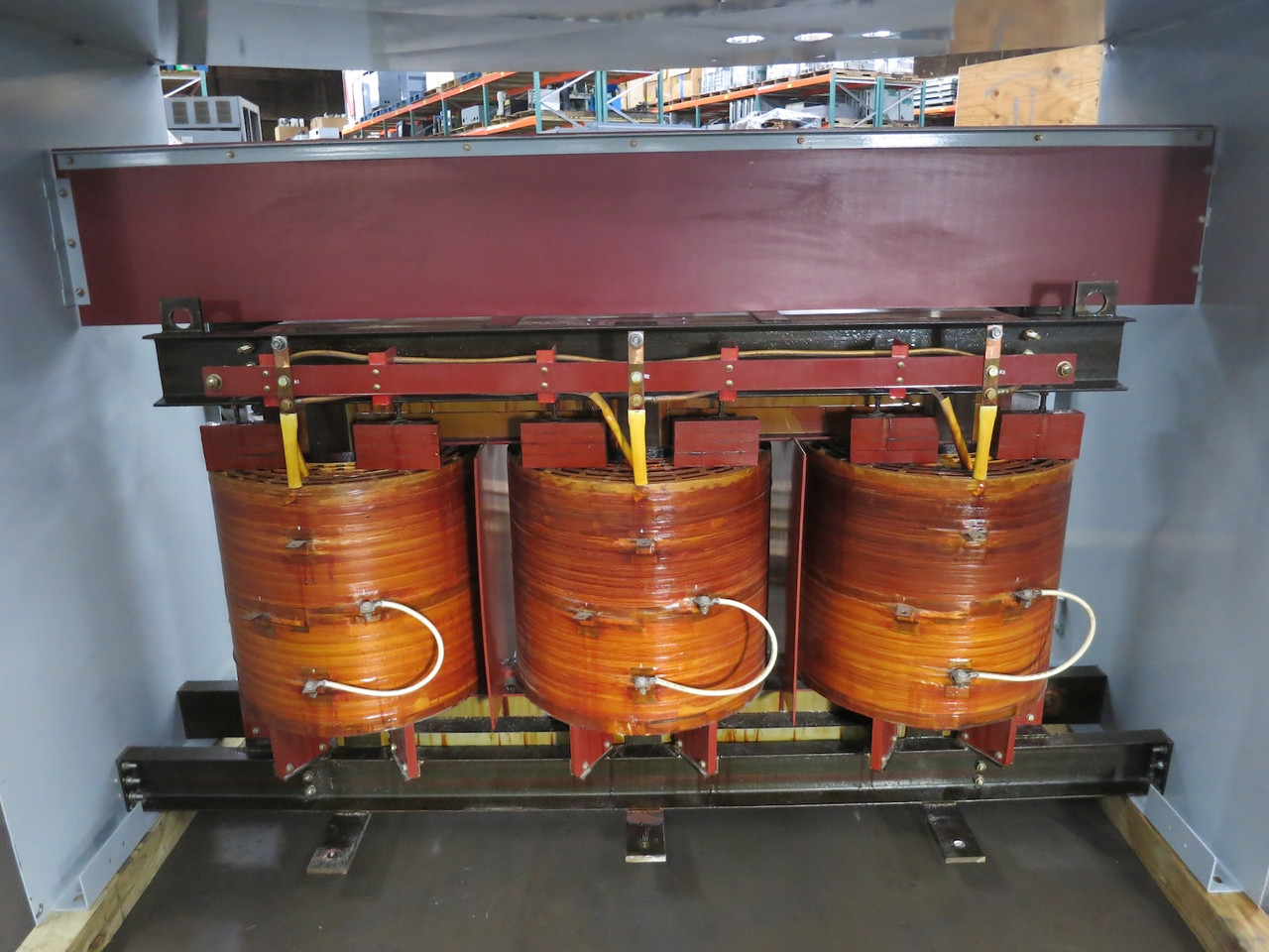 Basler 880 kVA 4160 Delta to 460Y V 3PH Dry Type Transformer 4160V - 460 V (DW7318-1)