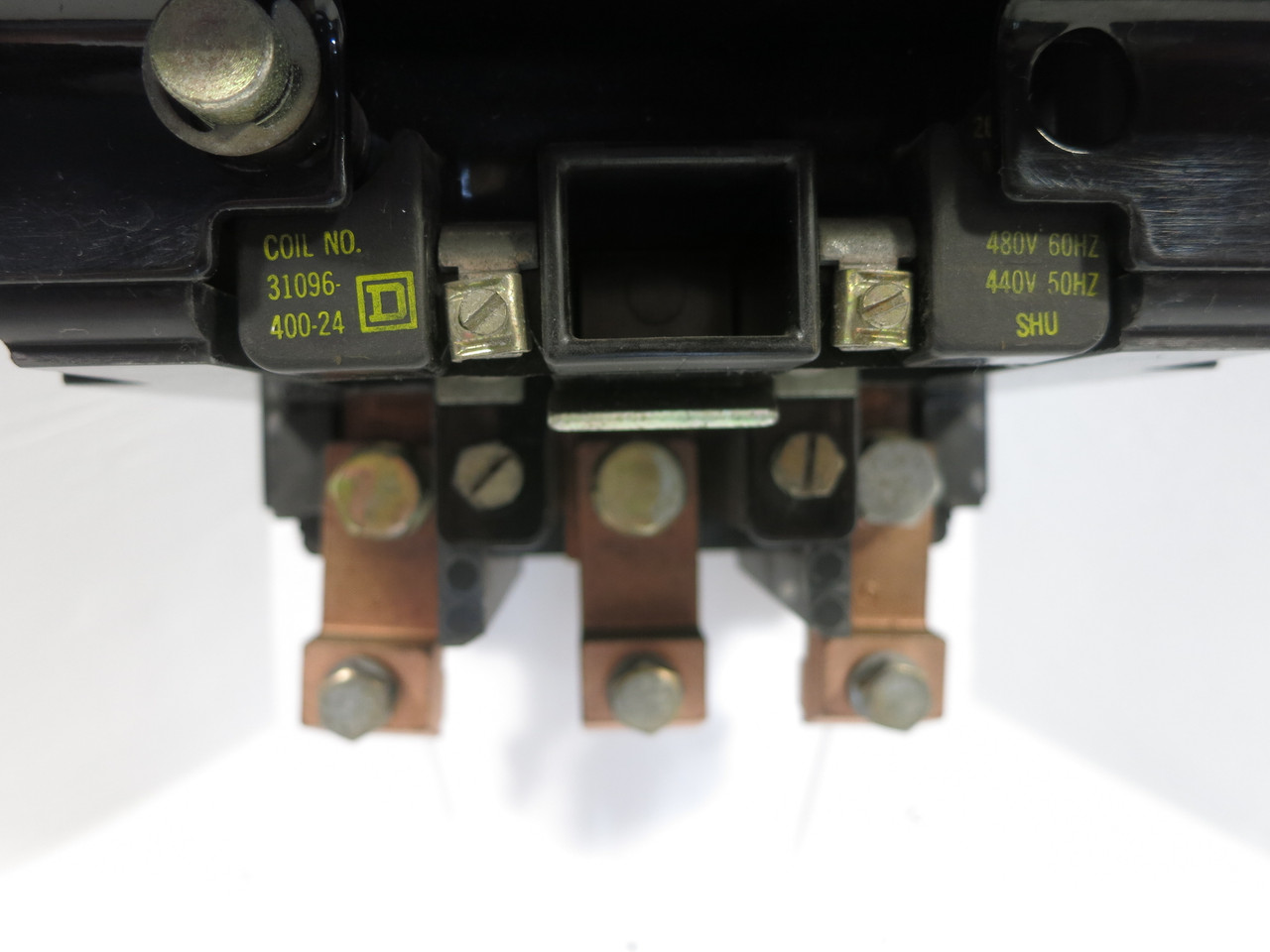 Square D 8536 SGO 1 Size 5 Motor Contactor 480V Coil 200HP 600V 8536SG01 Ser A (AH0611-1)