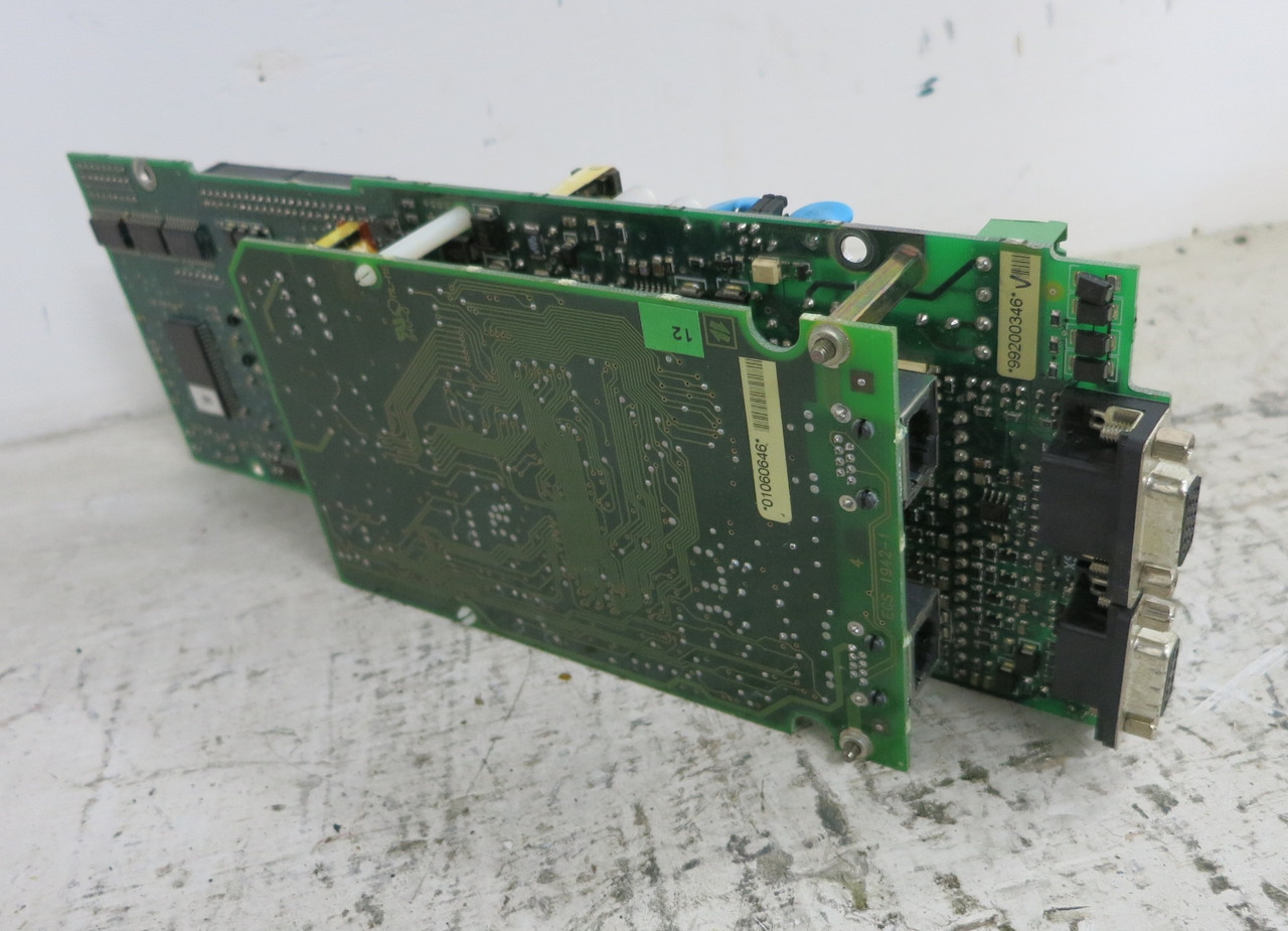 GE RV33-1 Rev C VS Drive Control Regulation Board w ISBUS-S AV-300i Inverter I/O (DW7342-1)