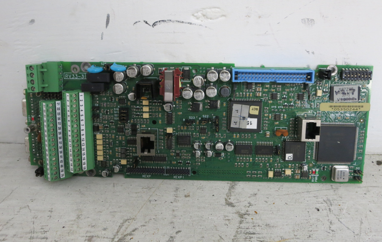 GE RV33-3 VS Drive Control Regulation Board AV-300i Inverter I/O Card AV300i PCB (DW7339-1)