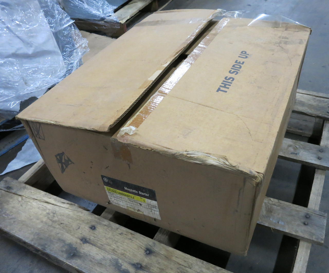 NEW GE CR306E14800ADTLJ Enclosed Size 3 Motor Starter 208V - 120V Coil 25 HP (DW7359-1)