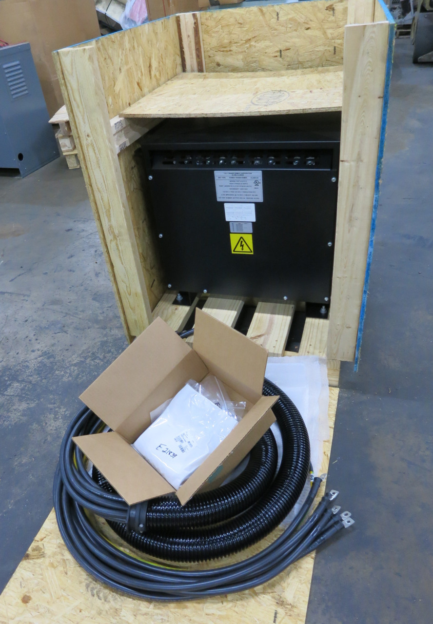 NEW V&F 75 kVA 208/240/480 Delta to 208Y/120 V 3PH Transformer 208V 240V 480V (DW7370-1)