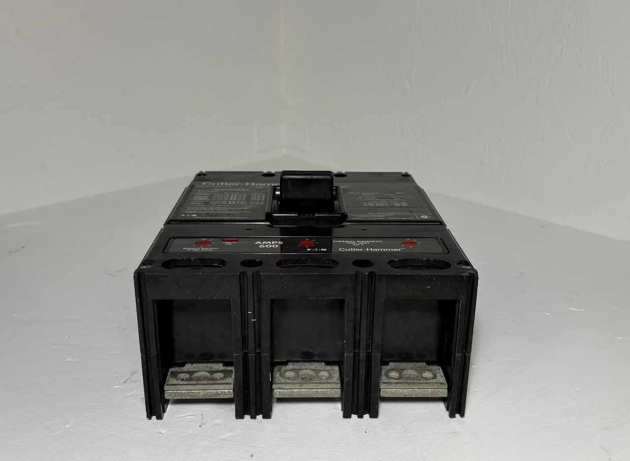 Cutler Hammer LSB360600E 600A Circuit Breaker w/ 600 Amp Trip Type LSE Eaton 3P (EM5532-1)