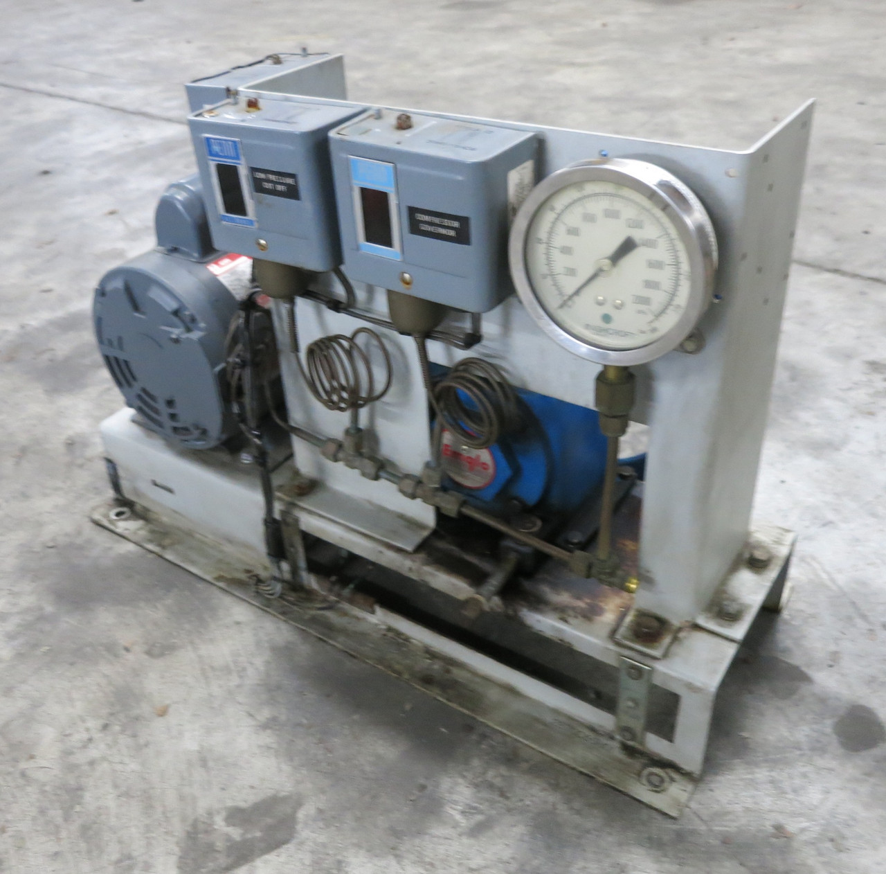 Emglo FW60T Compressor Pump Dayton 1/2 HP Motor 4K855Y D56 1725 RPM Jenny Air (DW7373-1)