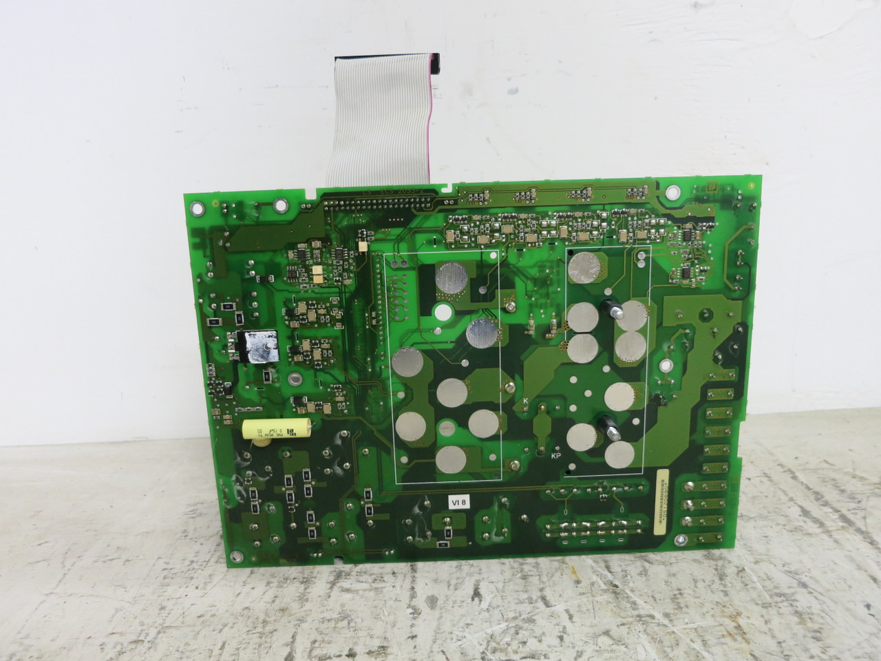 GE PV33-3L-11-400 Rev E VS Drive Control Power Board AV-300i Inverter PCB 2053-2 (DW7387-1)