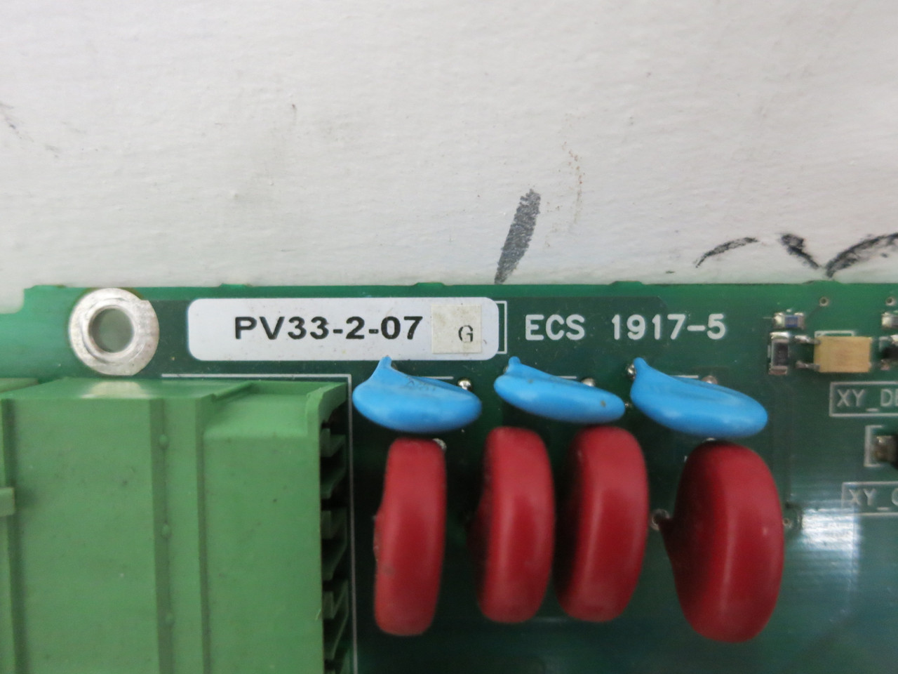 GE PV33-2-07 Rev G VS Drive Control Power Board AV-300i Inverter PCB ECS 1917-5 (DW7385-1)