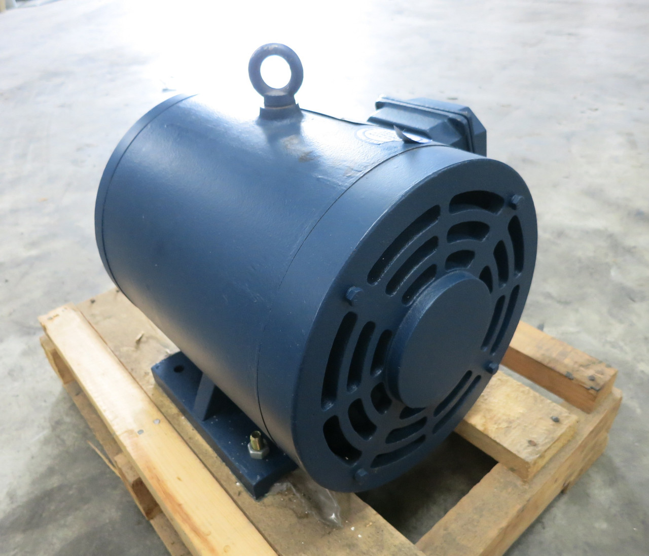 NEW Leeson 10 HP AC Motor 208-230/460V 213T 3520 RPM 12A G150143.60 460 VAC (DW7391-1)