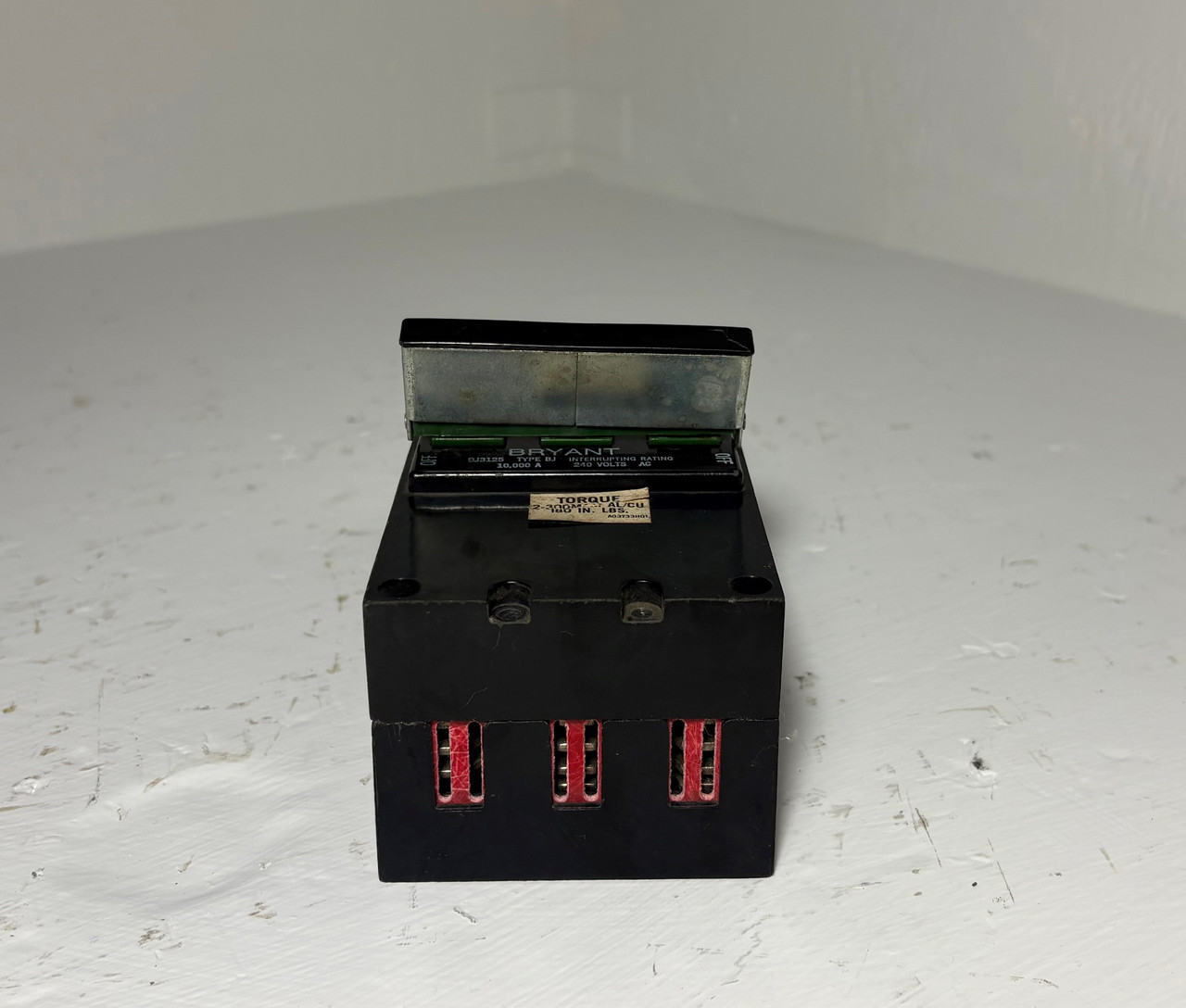 Bryant BJ3125 125A Circuit Breaker 3P 240V 125 Amp Type BJ (EM5544-1)