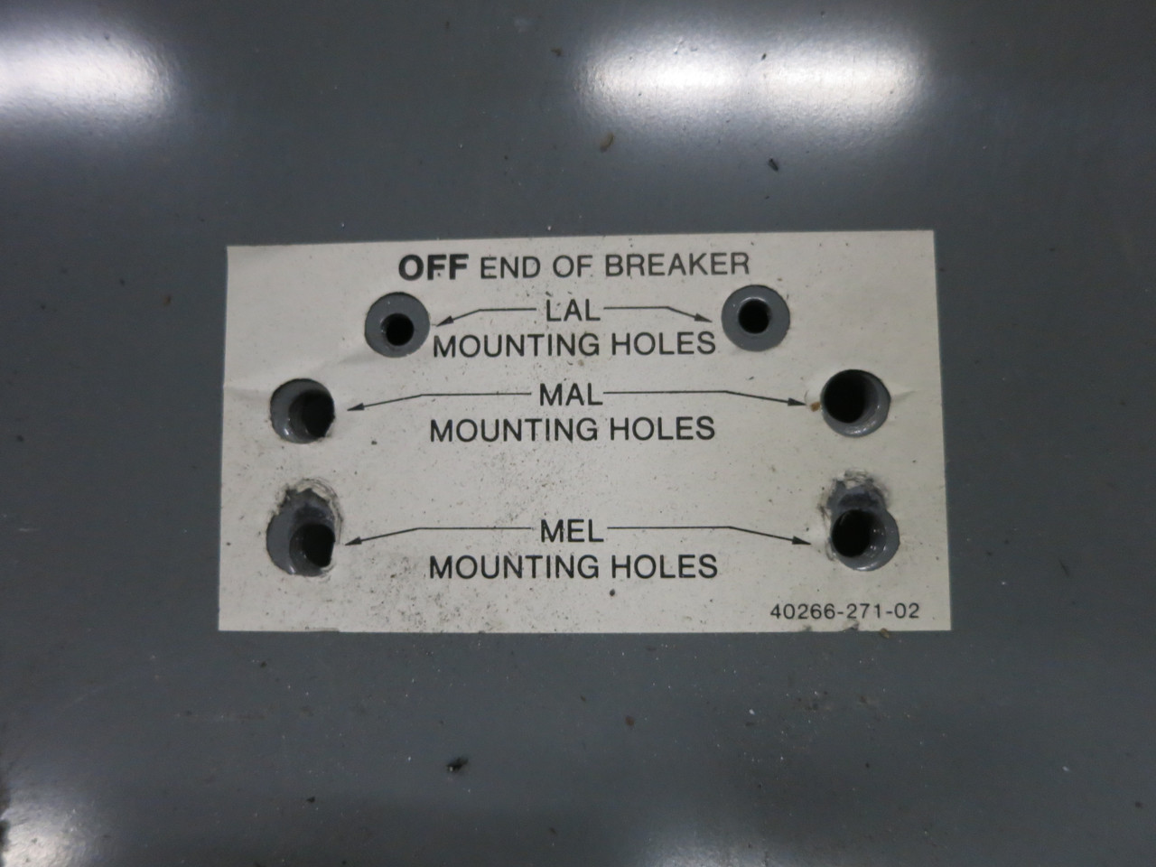 Square D MAE-360008-S Molded Case Switch Enclosure 800A 600V Ser E1 800 Amp MAL (DW7401-1)