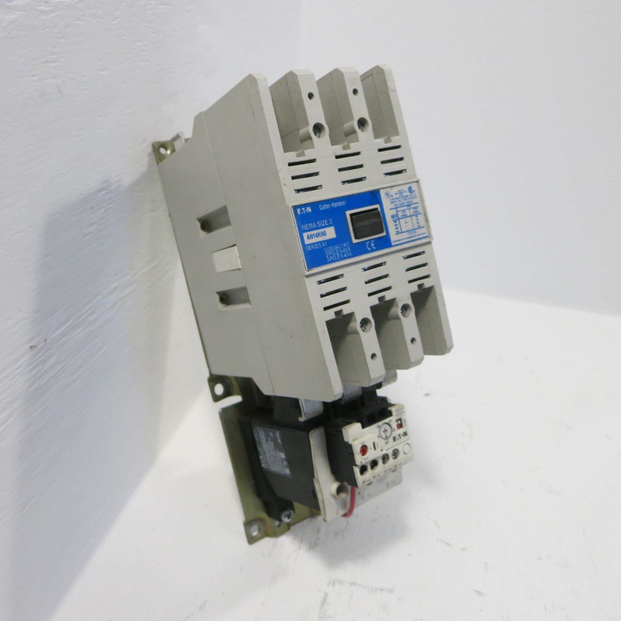 Cutler-Hammer Eaton AN14KN0 Size 3 Motor Starter 50HP 120V Coil AN14KNO Ser A1 (AH0612-1)