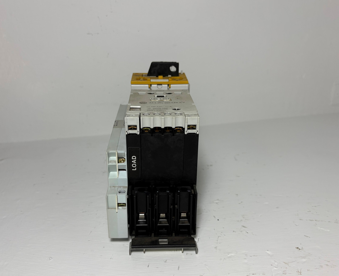 Allen Bradley 190-A40 Motor Starter 190-P016 190-CPS40 3PH 10 Amp 600V 120V Coil (EM5554-3)