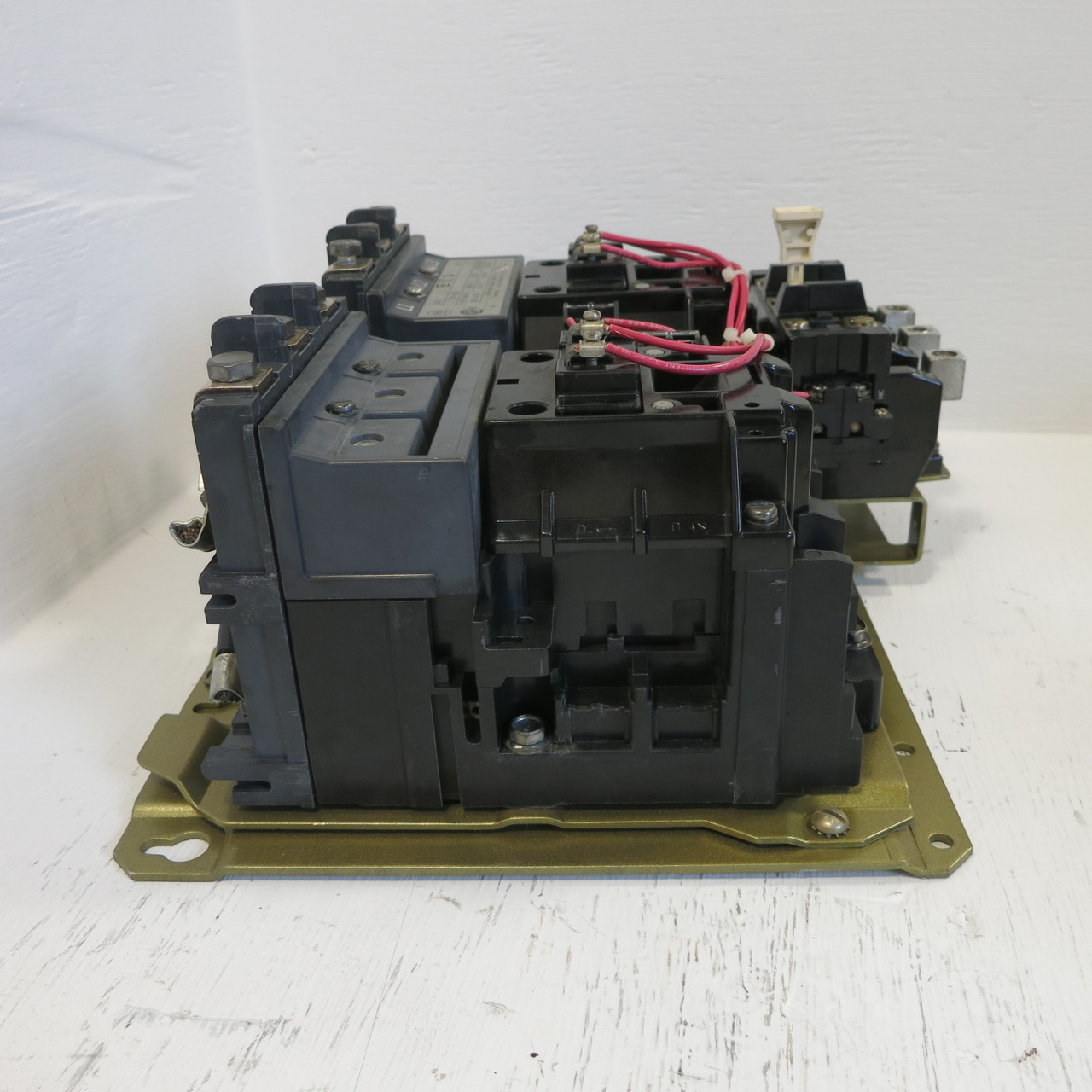 Allen Bradley 505-DOD Size 3 Reversing Starter 120V Coil 90A 505-D0D No Heaters (AH0631-4)