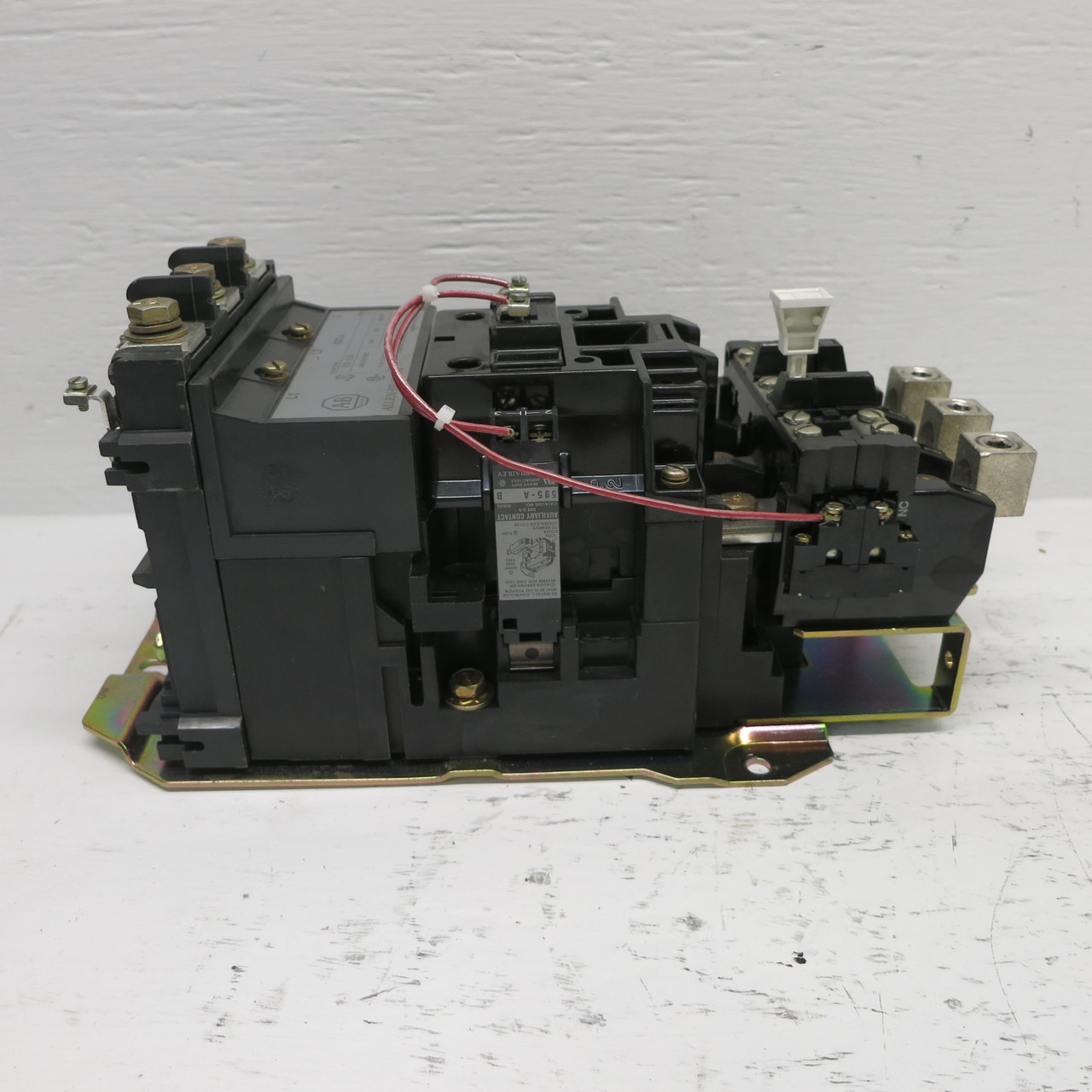 Allen Bradley 509-EOD Size 4 Motor Starter 120V Coil 135A 509-E0D No Heaters 3PH (AH0632-2)