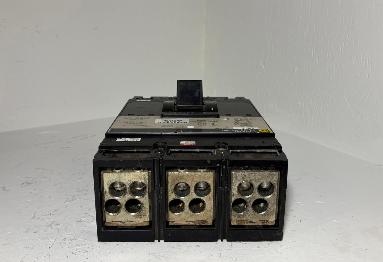 Square D MHL368003901 800A Circuit Breaker 12-718012-37 800 Amp 3P MHL36800 HACR (EM5564-1)