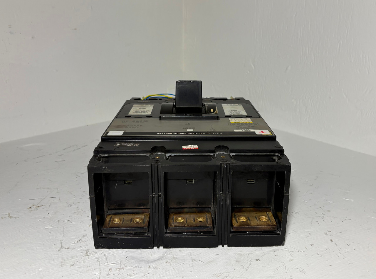 Square D MHL3640025DC1679 400A DC Circuit Breaker 500 VDC w/ UVR & Aux 400 Amp (EM5566-1)
