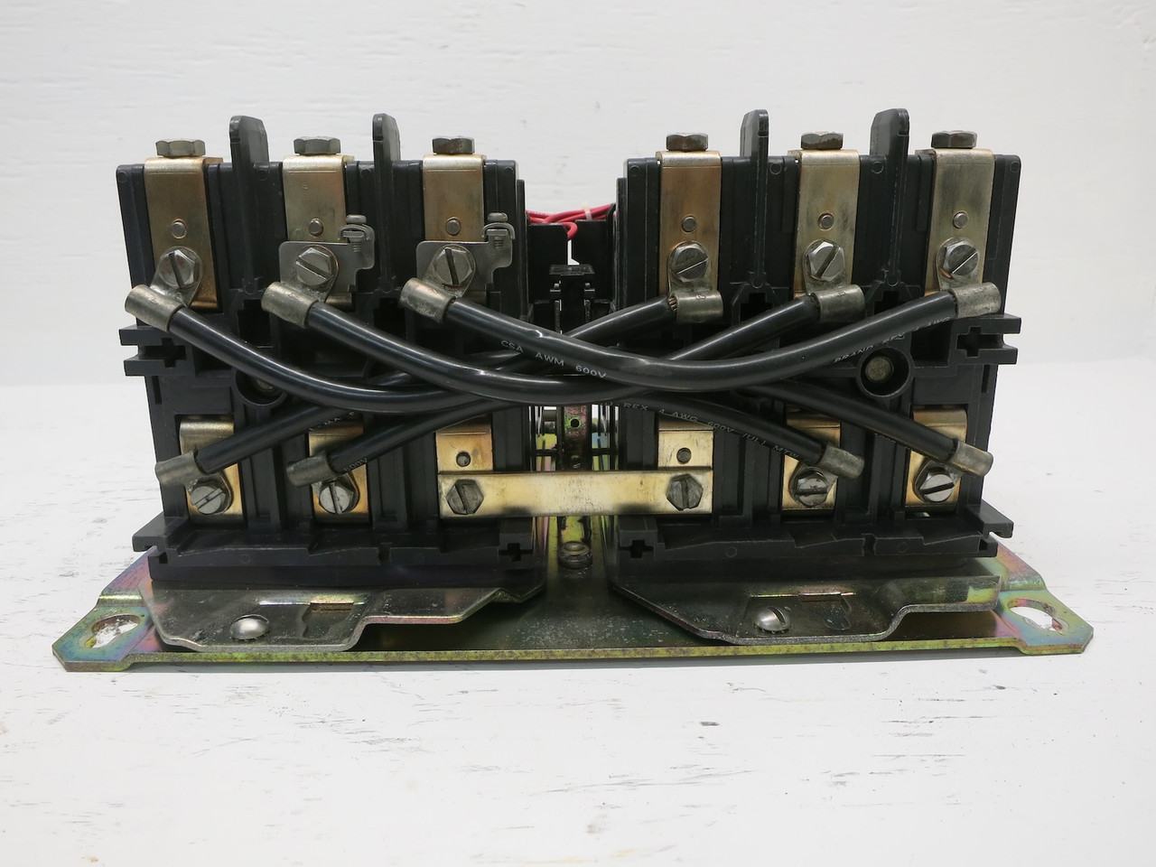 Allen Bradley 505-DOD-23 Size 3 Reversing Contactor 120V Coil 90A 505-D0D-23 A-B (AH0637-2)