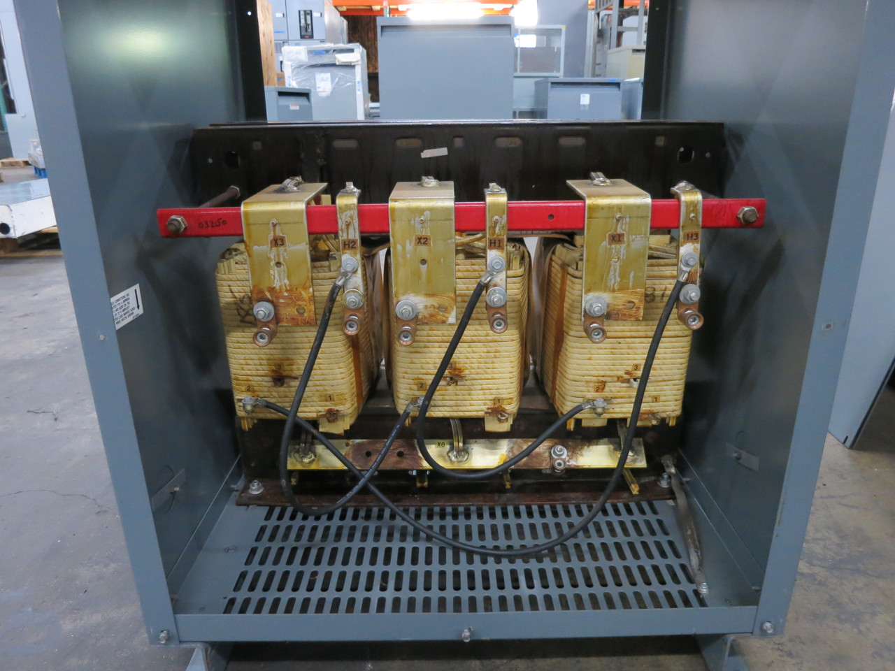 Square D 118.5 kVA 460 Delta to 460Y/266 V 3PH Transformer 118T145HDIT 460V 118 (DW7434-1)