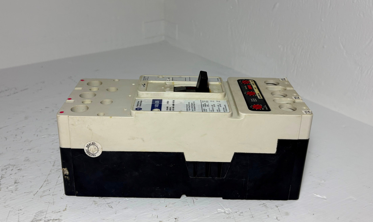 Allen Bradley 140U-JD6 125A Circuit Breaker 480/600V 3P 140U-JD6D3-D12 125 Amp (EM5570-1)