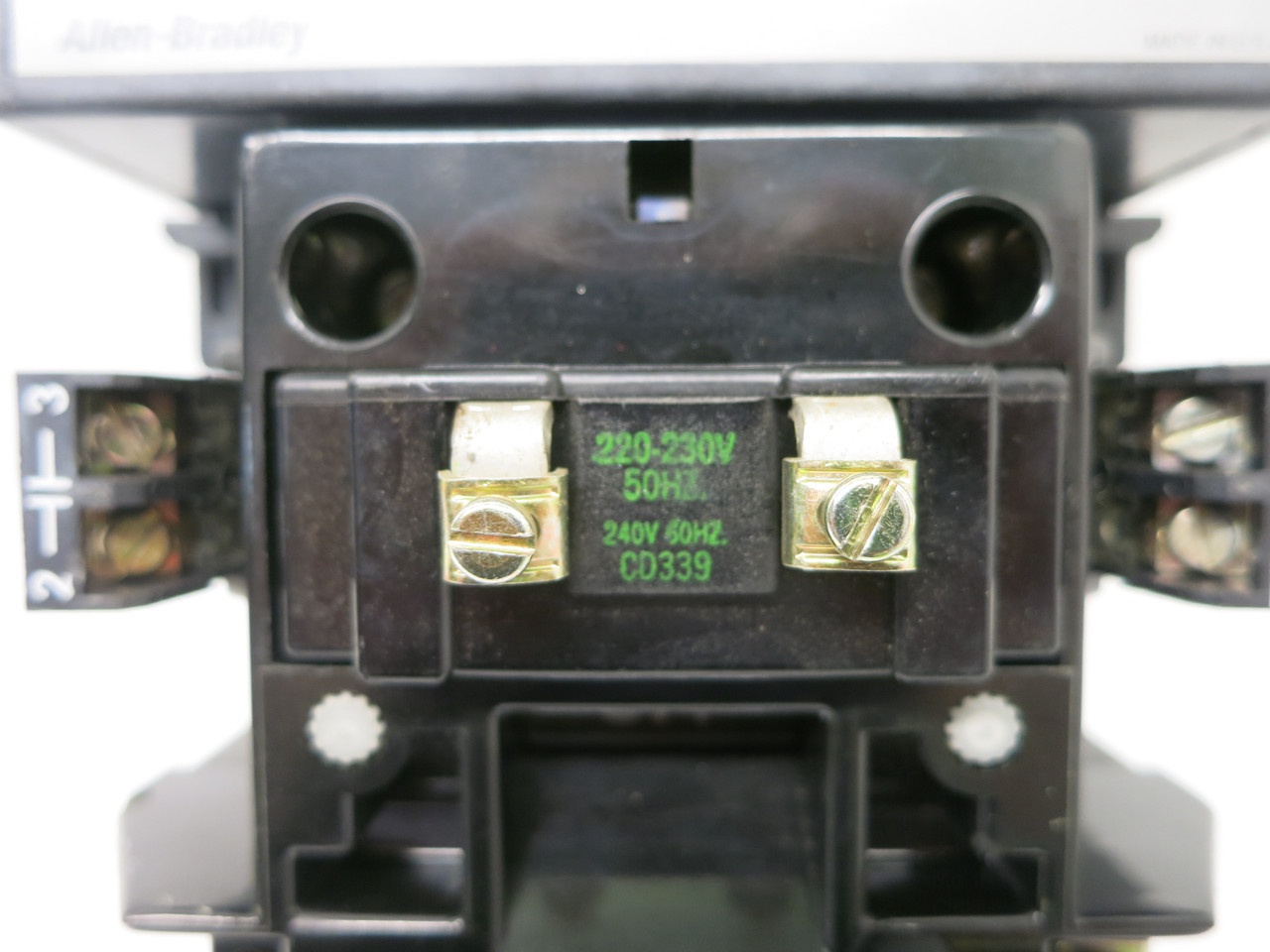 Allen Bradley 509-DOD Size 3 Motor Contactor 240V Coil CD339 90A 509-D0D 3P A-B (AH0639-1)