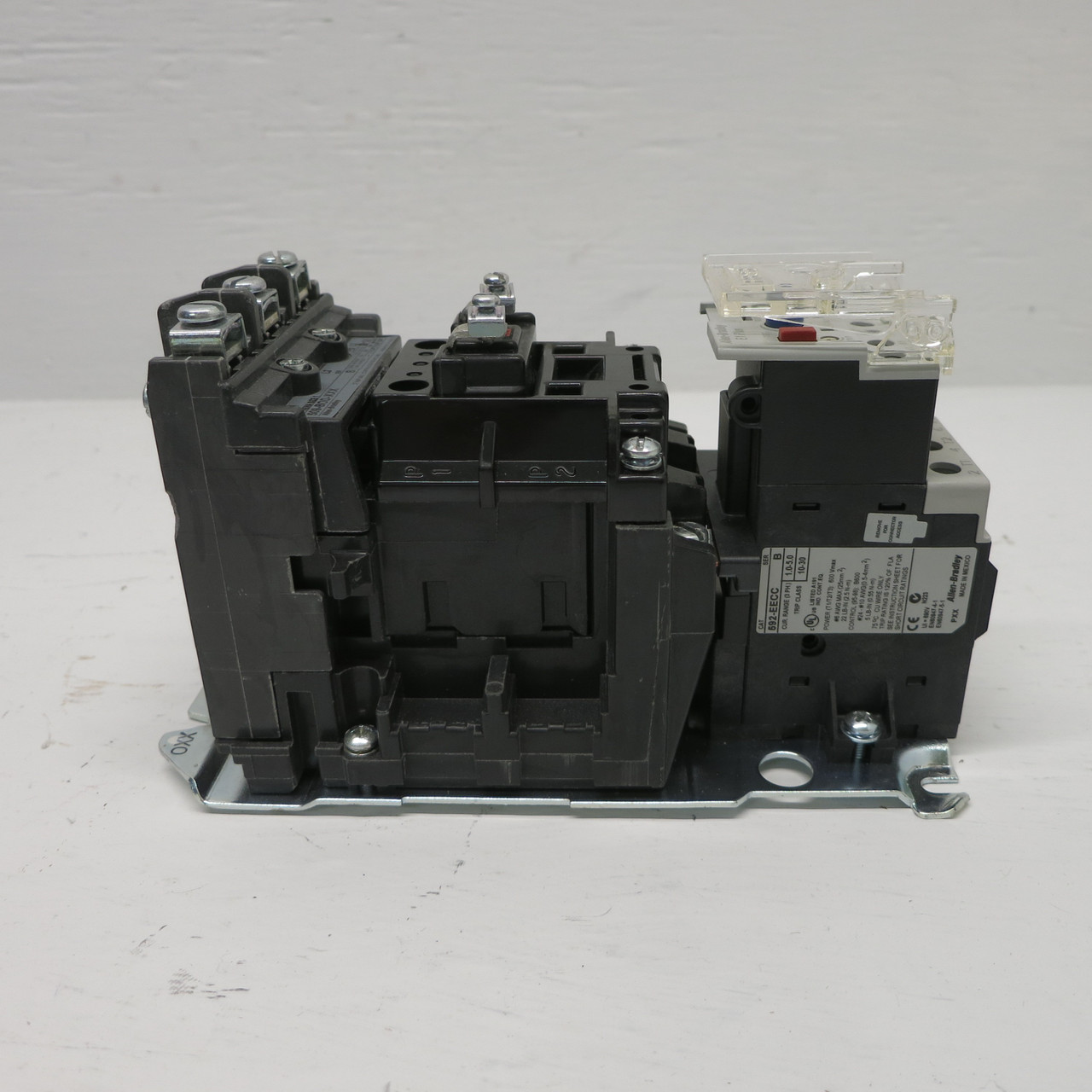 Allen Bradley 509-BOD-XXX NEMA Size 1 Starter E1-Plus Ser B 120V Coil 592-EECC (AH0616-1)