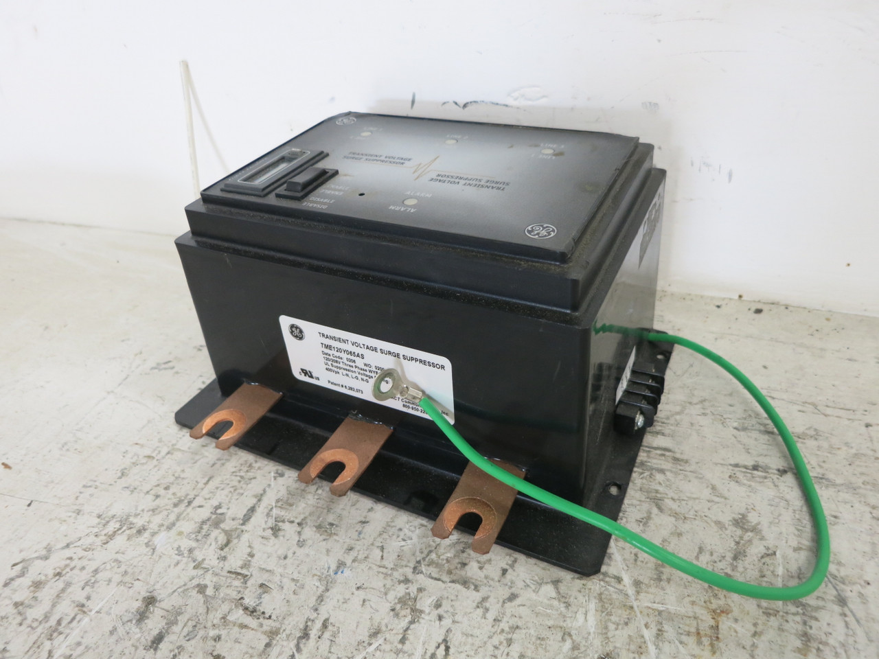 GE TME120Y065AS Transient Voltage Surge Suppressor 120/208V 3PH TVSS (DW7450-1)