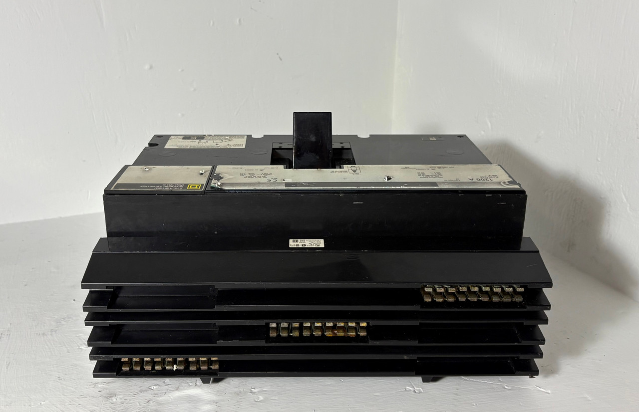 Square D I-Line NC361200 1200A Circuit Breaker Type NC 1200 Amp HACR bad label (EM5579-1)