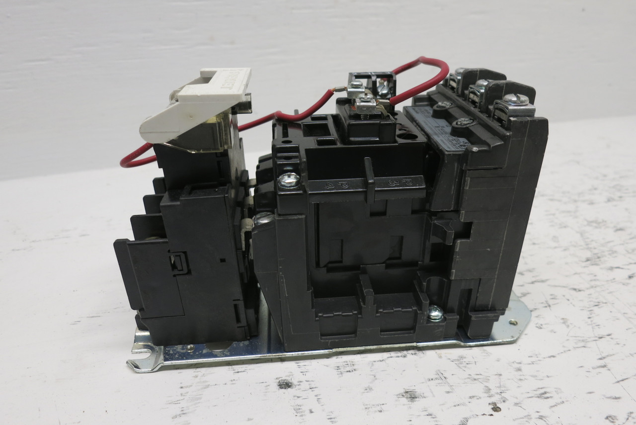 Allen Bradley 509-BOD-XXX NEMA Size 1 Starter SMP-1 120V Coil 592-A2EA 1.6-5A (AH0644-2)