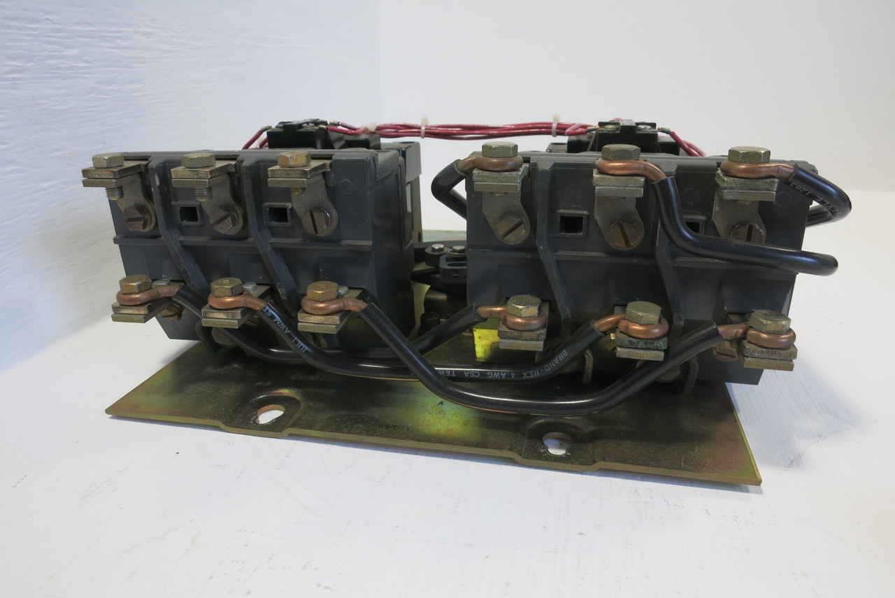 Allen Bradley 715X-DOD11 Size 3 Reversing Starter 120V Coils 90A 709-DOA103 3PH (AH0645-1)