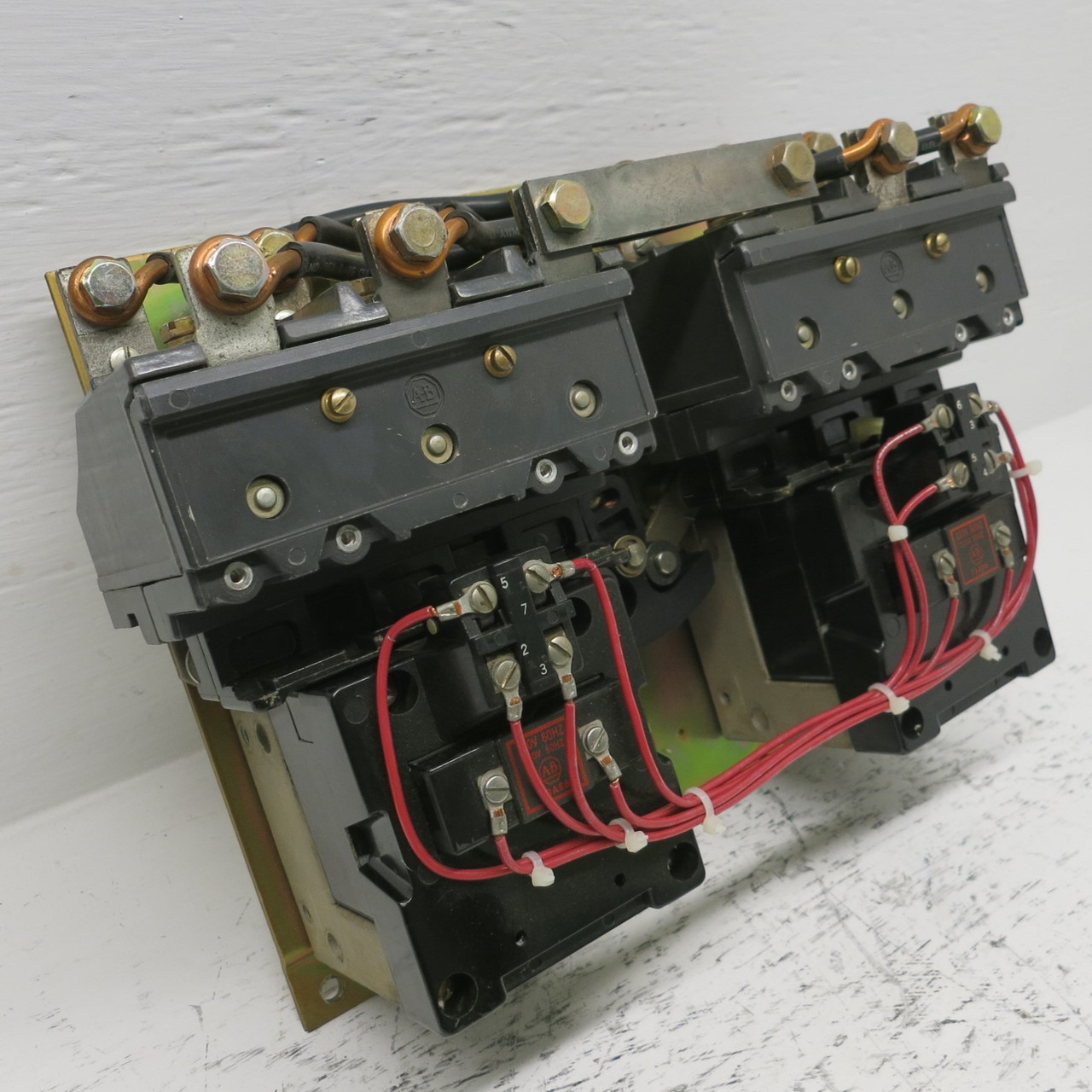 Image of Allen Bradley 705-DOD731 Size 3 Reversing Contactor 120V Coil 705-D0D731 50HP