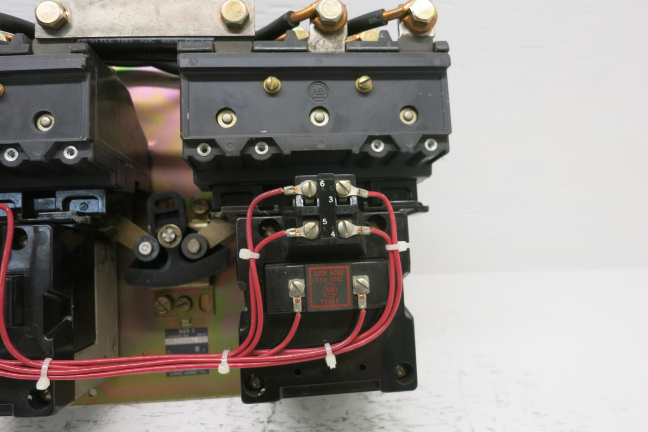 Allen Bradley 705-DOD731 Size 3 Reversing Contactor 120V Coil 705-D0D731 50HP (AH0650-1)