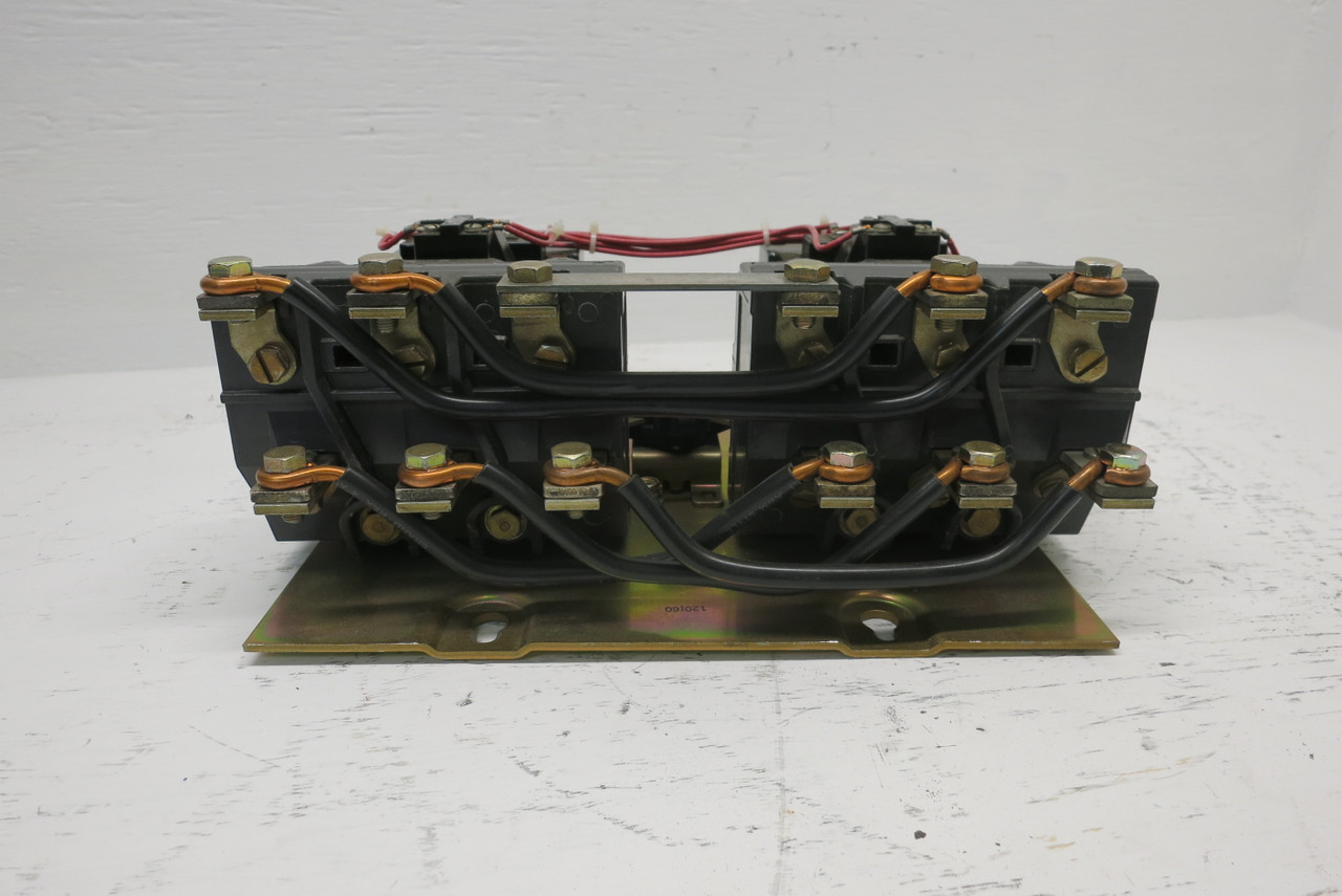 Allen Bradley 705-DOD731 Size 3 Reversing Contactor 120V Coil 705-D0D731 50HP (AH0650-1)