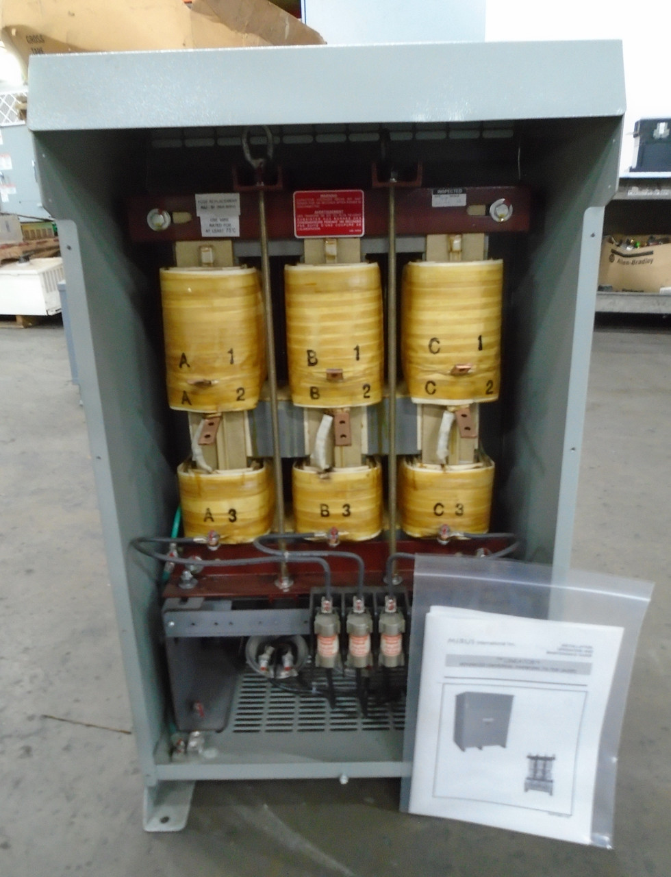 NEW Mirus AUHF-125-480-60-D-E1 Lineator Harmonic Filter 125 HP 480V 104 kW 3R (DW7458-1)