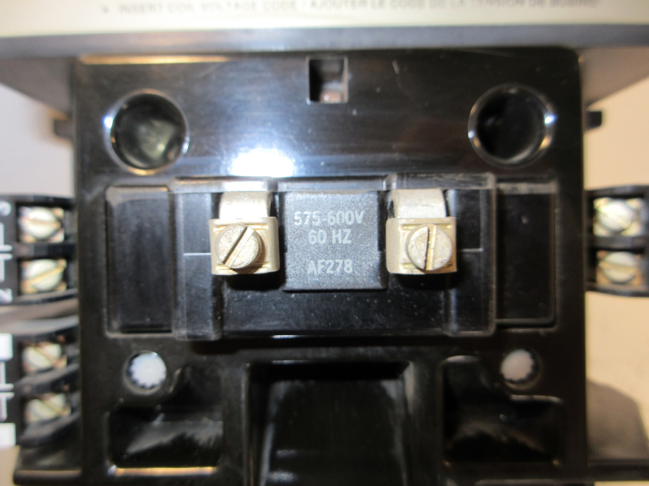 Allen Bradley 509-FO* Size 5 Starter (AF278 600V Coil) 200HP 270A 600VAC 509-F0* (AH0655-1)