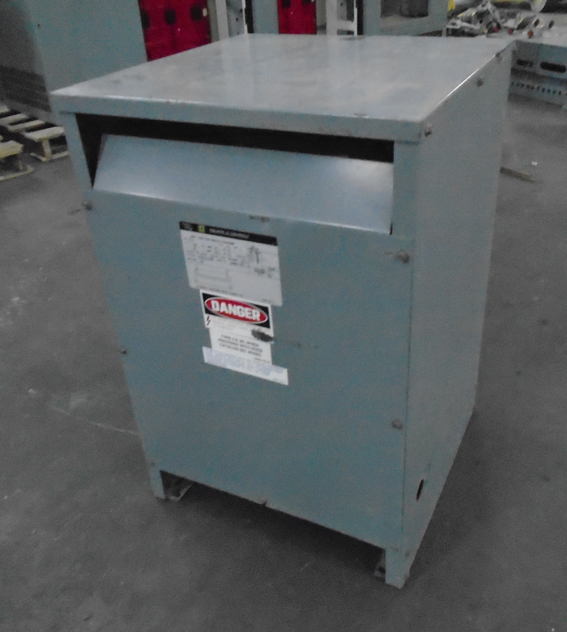 Image of Square D 37.5 kVA 480V - 96V 1PH Dry Type Transformer Single Phase 480 - 96