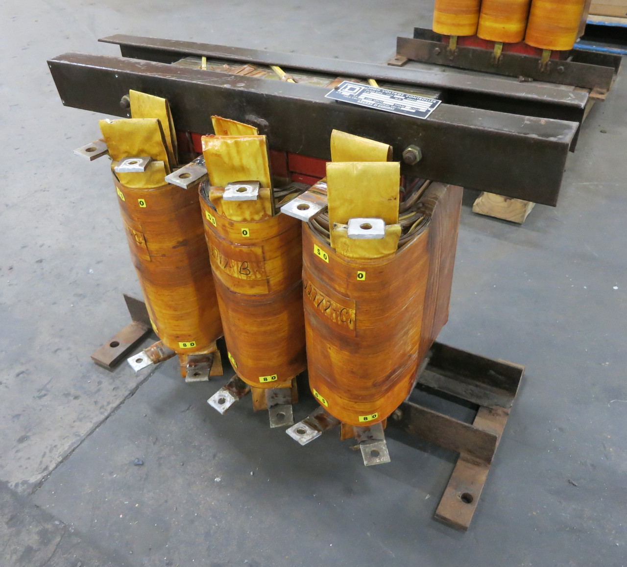 Square D 8198 250 HP 4160V Motor Starting Autotransformer Controller Type CRN1 (DW7471-2)