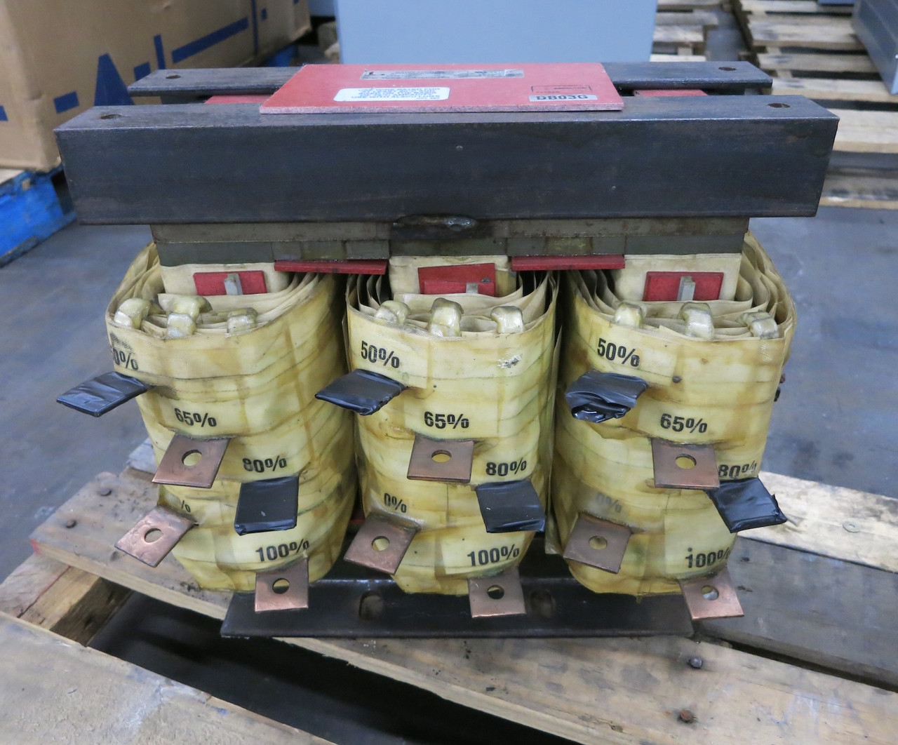 Allen Bradley X298740 200 HP 480V Motor Starting Autotransformer Type NE 480 VAC (DW7470-1)