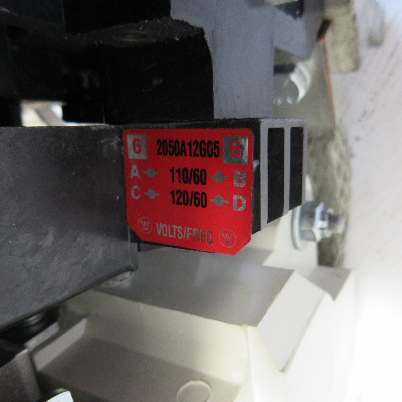 Westinghouse A201K6CAZ1 Size 6 Contactor 540/600 Amps 3PH 600V Model J (CHIPPED) (AH0656-1)