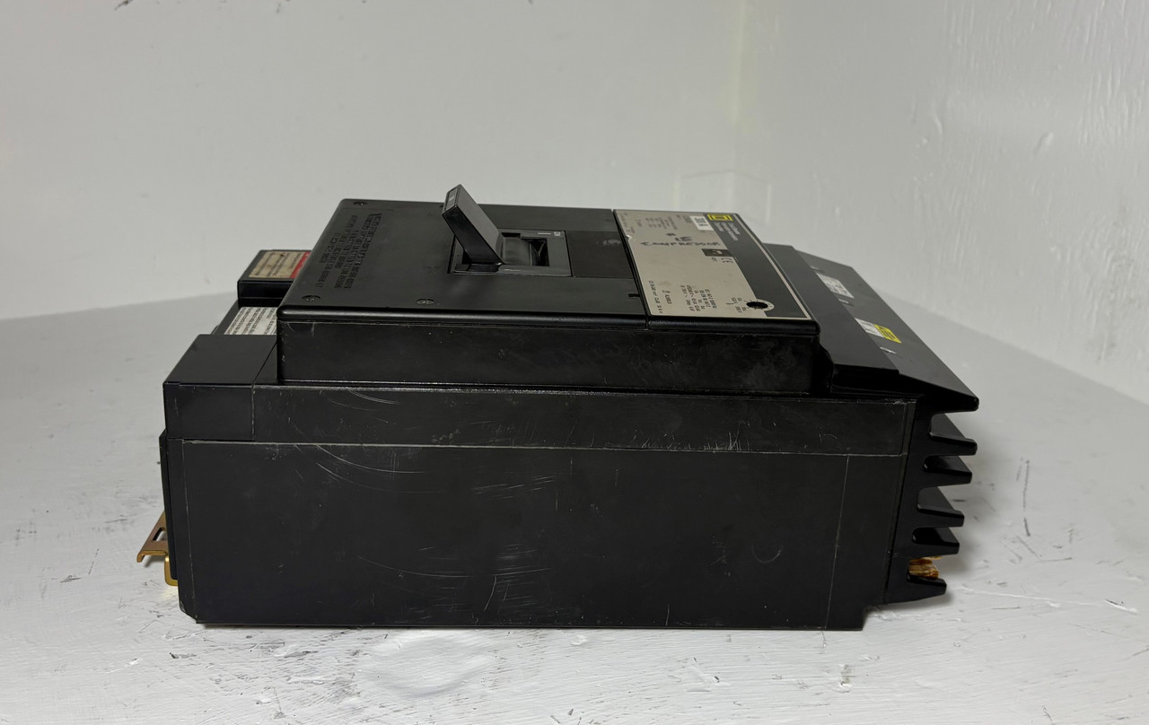 Square D I-Line LC36300 300A Circuit Breaker 480/600V 3 Pole LC 300 Amp HACR (EM5600-1)